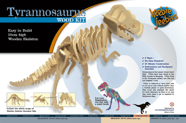 Dino Kit Large Tyrannosaurus - Click Image to Close