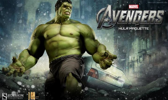 Hulk - The Avengers Maquette Sideshow