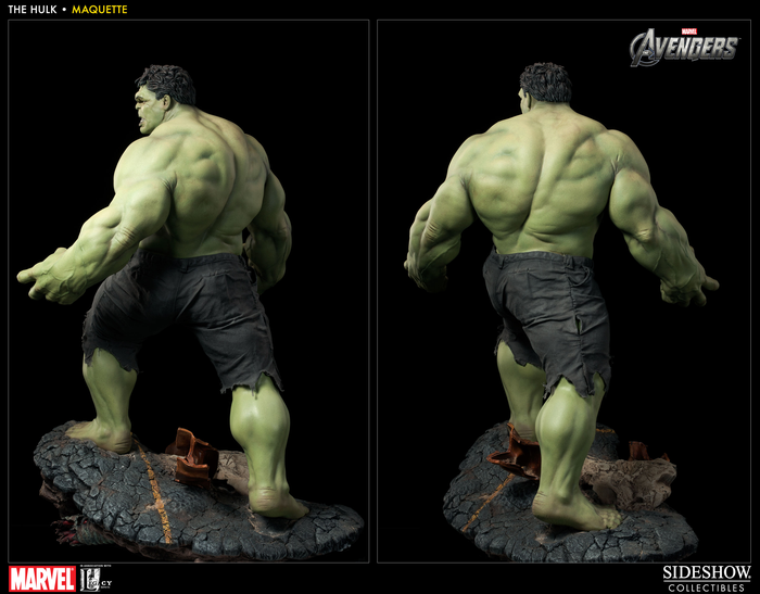 Hulk - The Avengers Maquette Sideshow - Click Image to Close