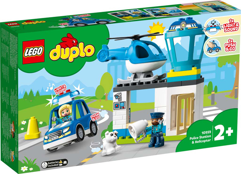 DUPLO 10959 Police Station and Helicopter