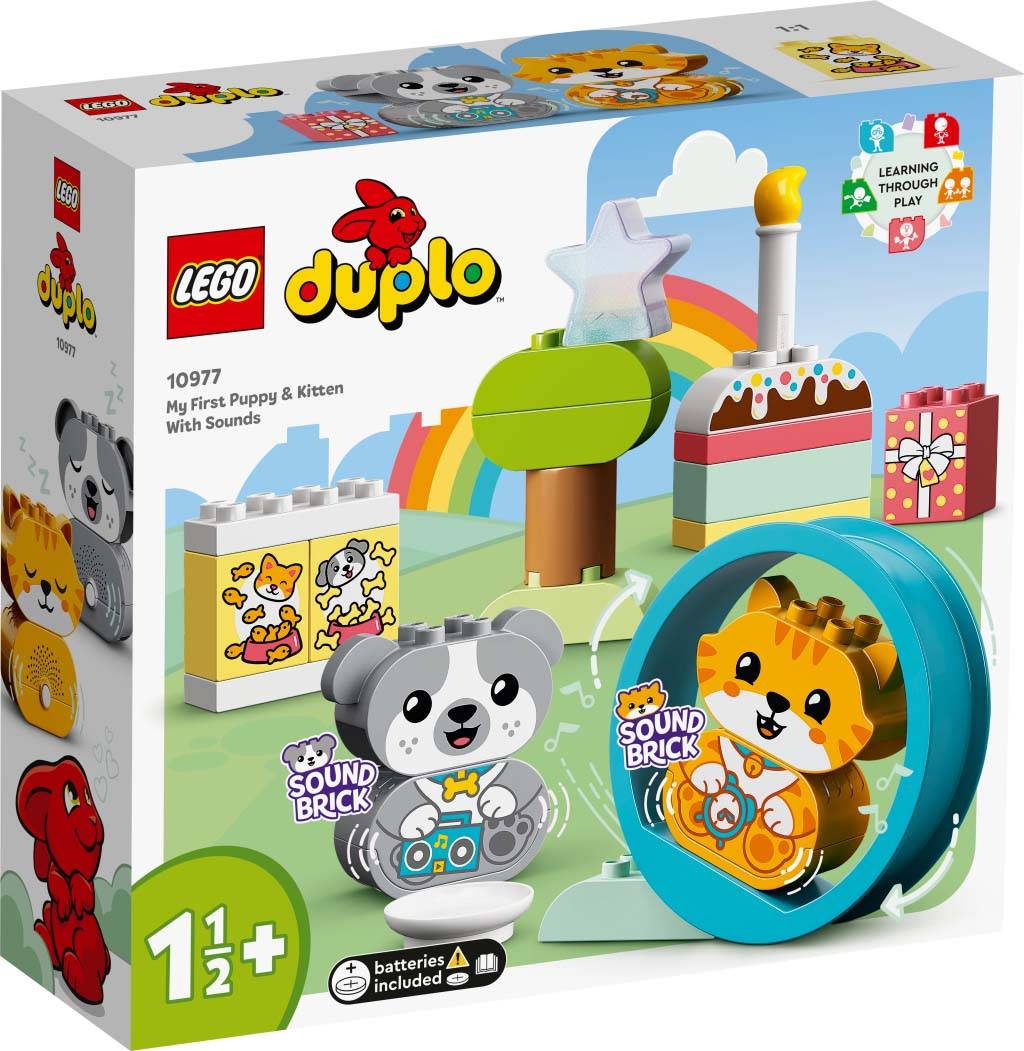 DUPLO 10977 My First Puppy & Kitten With Sounds