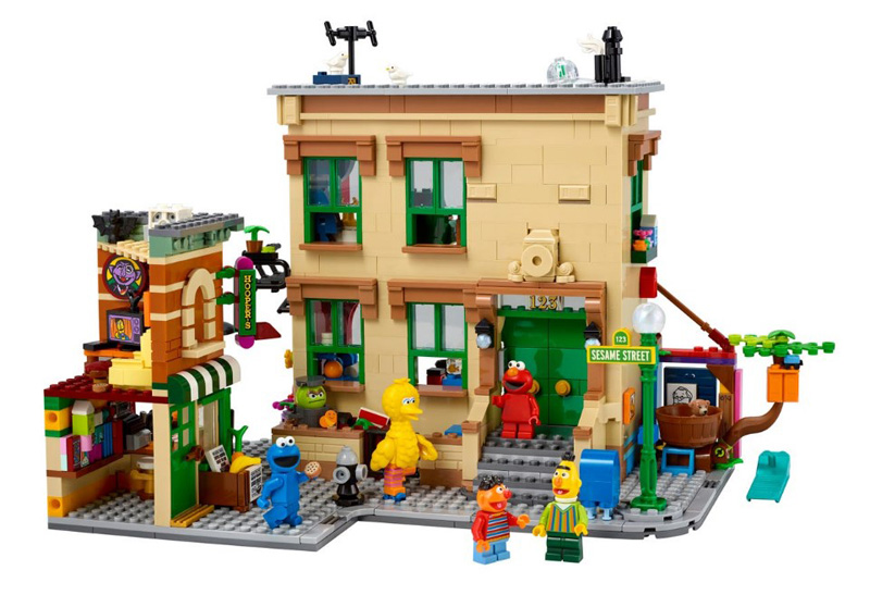 LEGO® IDEAS 21324 123 Sesame Street