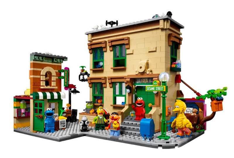 LEGO® IDEAS 21324 123 Sesame Street