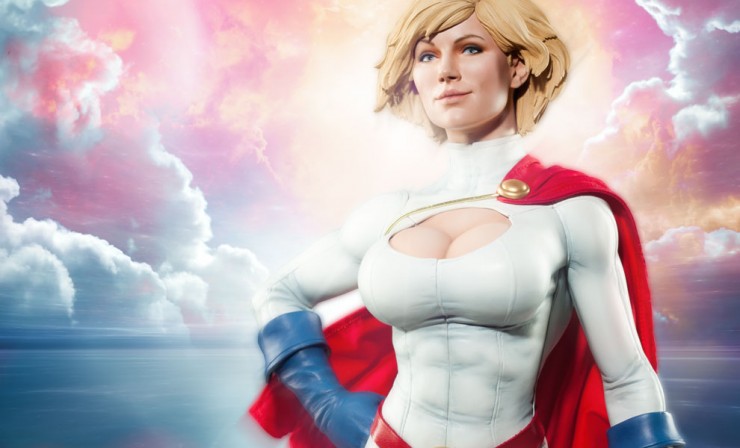 Power Girl Premium Format Figure by Sideshow Collectibles