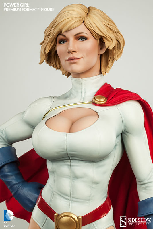 Power Girl Premium Format Figure by Sideshow Collectibles