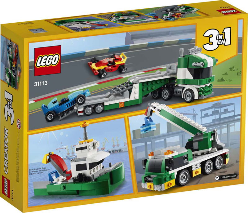 LEGO® CREATOR 31113 Race Car Transporter