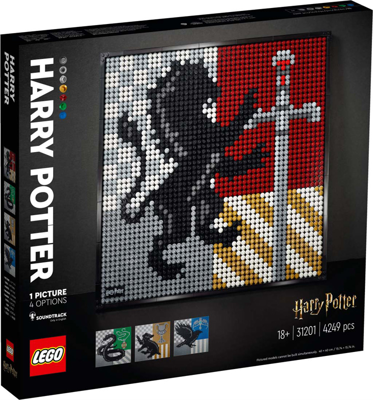 LEGO® Harry Potter™ 31201 Harry Potter Hogwarts Crests