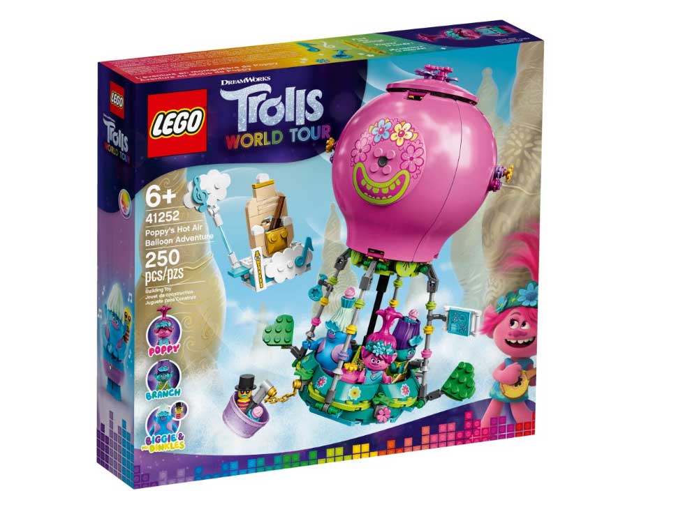 LEGO® TROLLS 41252 Poppys Hot Air Balloon Adventure