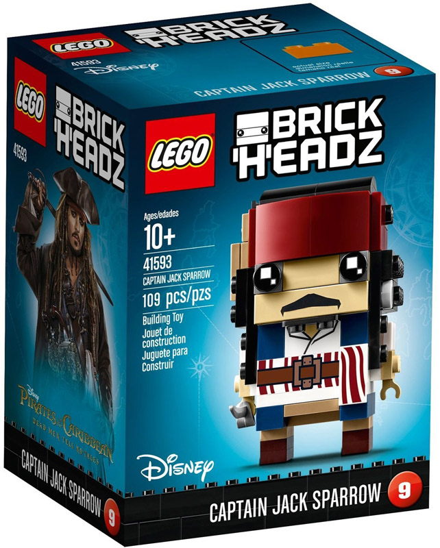 LEGO 41593 BrickHeadz Captain Jack Sparrow