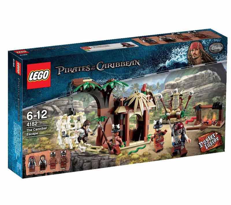 LEGO® Pirates of the Caribbean The Cannibal Escape 4182