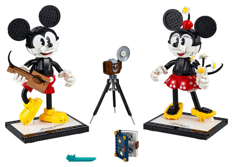 LEGO® 43179 Mickey Mouse & Minnie Mouse Buildable Characters