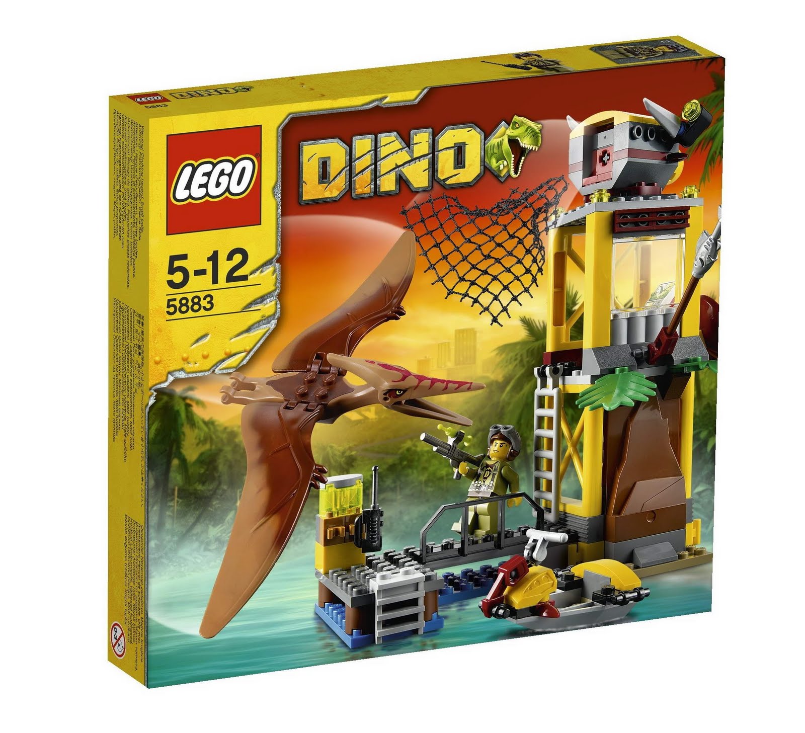 Dino Pteranodon Tower 5883