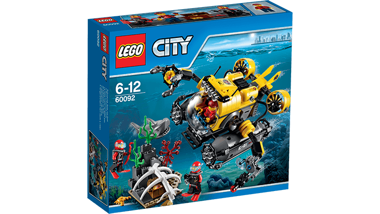 LEGO CITY 60092 Deep Sea Submarine