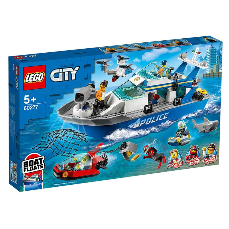 LEGO® CITY 60277 Police Patrol Boat