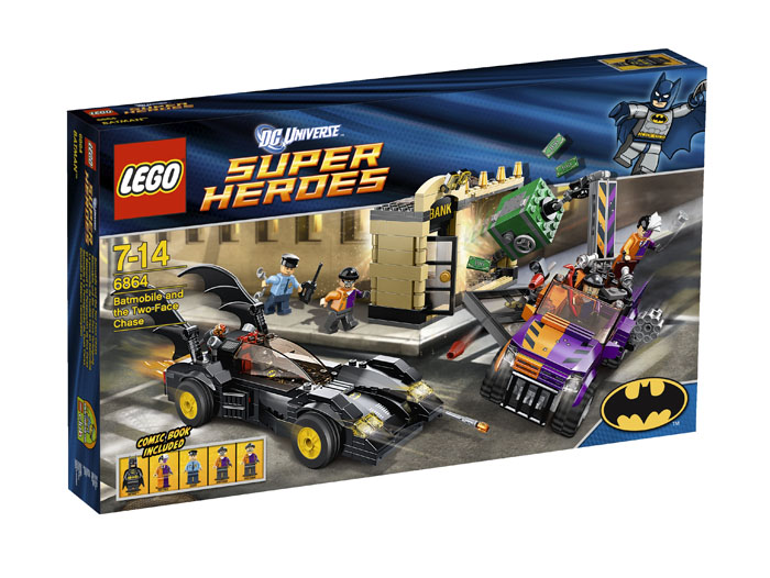 LEGO ® Batmobile and the Two-Face Chase 6864