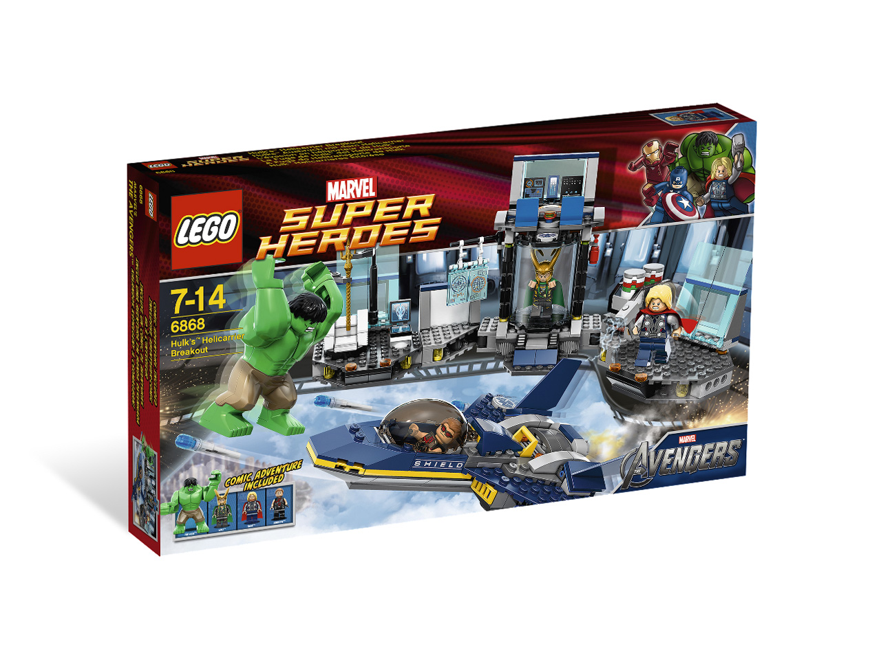 LEGO ® Super Heroes Hulks Helicarrier Breakout 6868