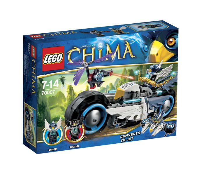 LEGO Chima Eglor's Twin Bike 70007