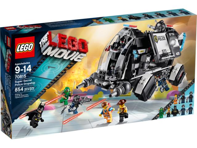The LEGO® Movie 70815 Super Secret Police Dropship