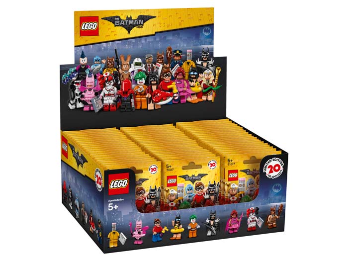 LEGO Minifigures 71017 THE LEGO BATMAN MOVIE BOX of 60