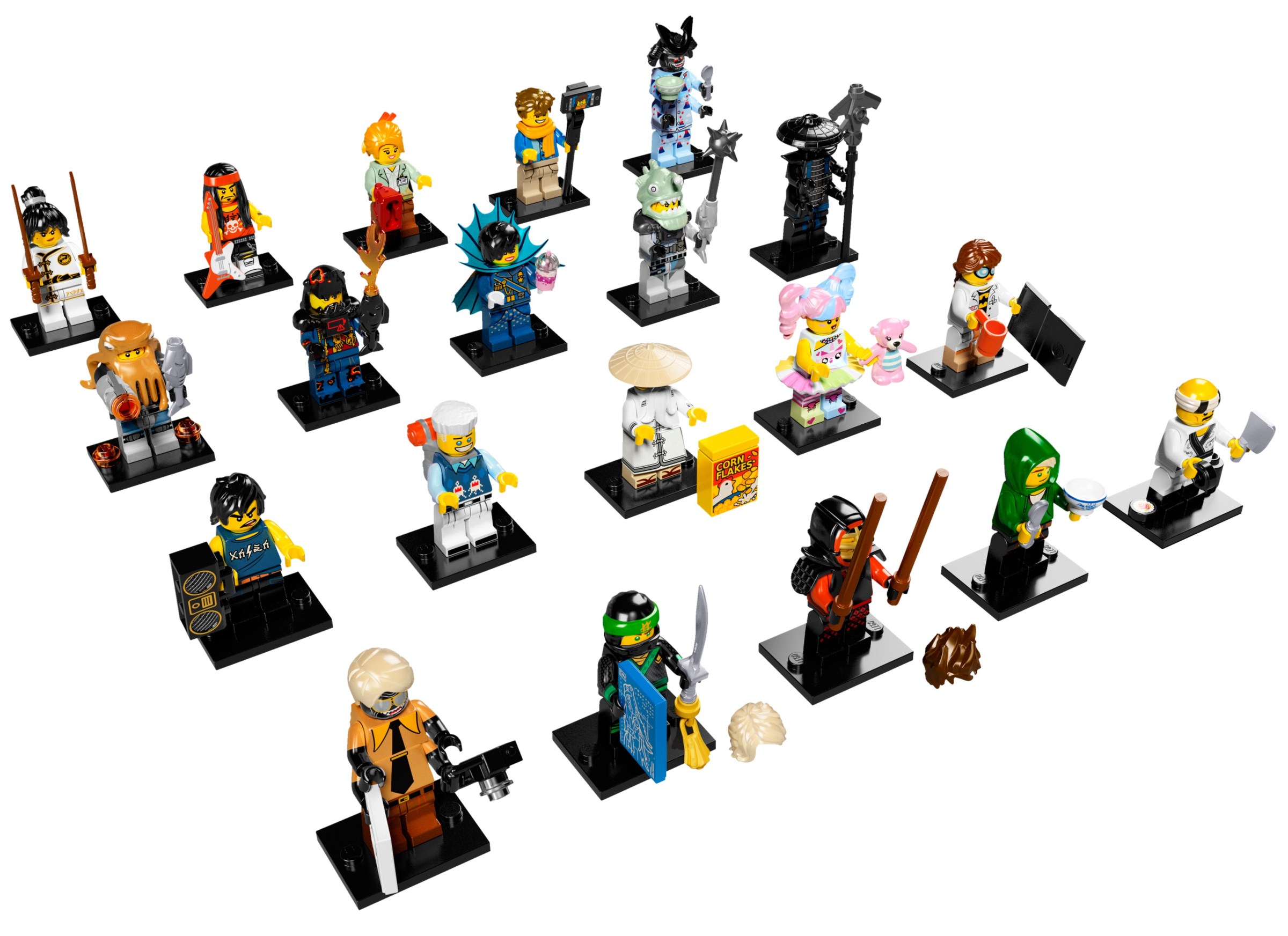 LEGO 71019 NINAJGO MOVIE Minifigures Complete Box
