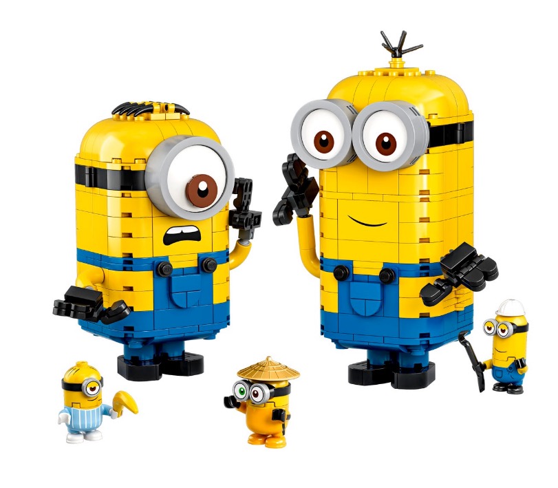 LEGO® Minions 75551 Brick-built Minions and their Lair