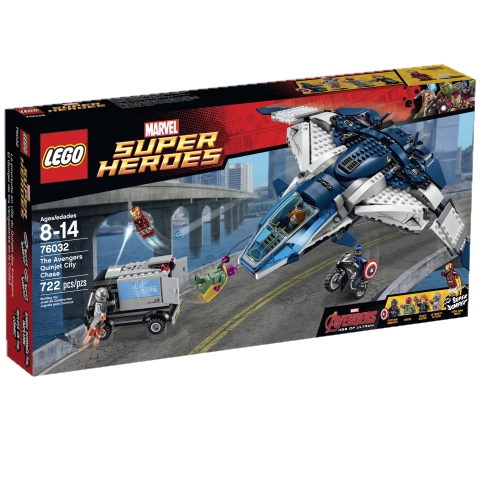 Super Heroes 76032 The Avengers Quinjet City Chase