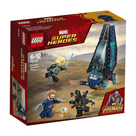 SUPER HEROES 76101 Outrider Dropship Attack