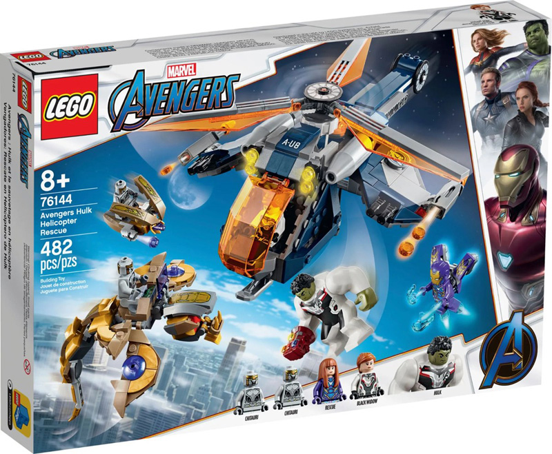 SUPER HEROES 76144 Avengers Hulk Helicopter Rescue