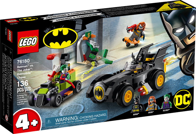 Super Heroes 76180 Batman vs Joker Batmobile Chase