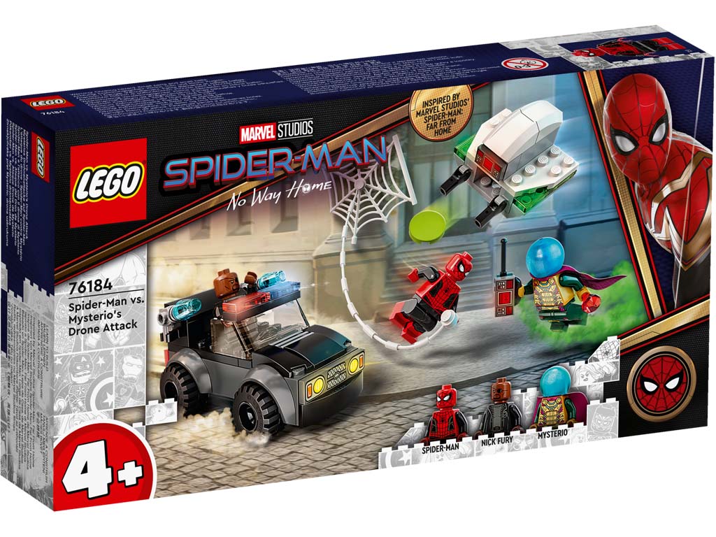 SUPER HEROES 76184 Spider-Man vs. Mysterio's Drone Attack