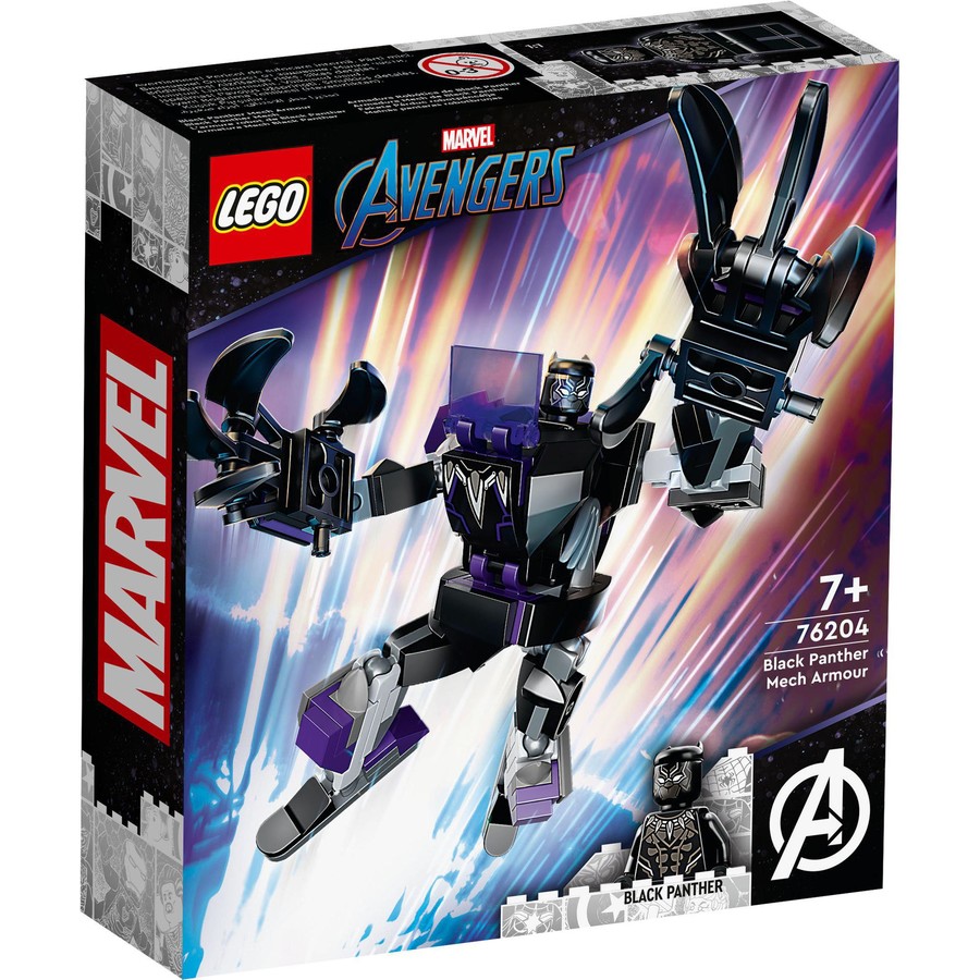 SUPER HEROES 76204 Black Panther Mech Armour