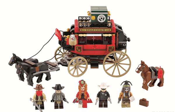 LEGO® The Lone Ranger™ Stagecoach Escape 79108