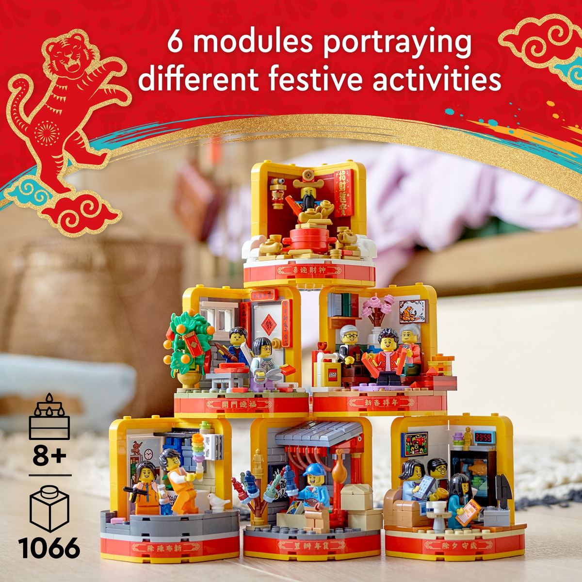LEGO® Chinese Festivals Lunar New Year Traditions 80108