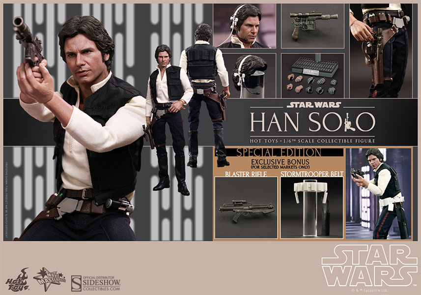 Han Solo Sixth Scale Figure by Hot Toys MMS261