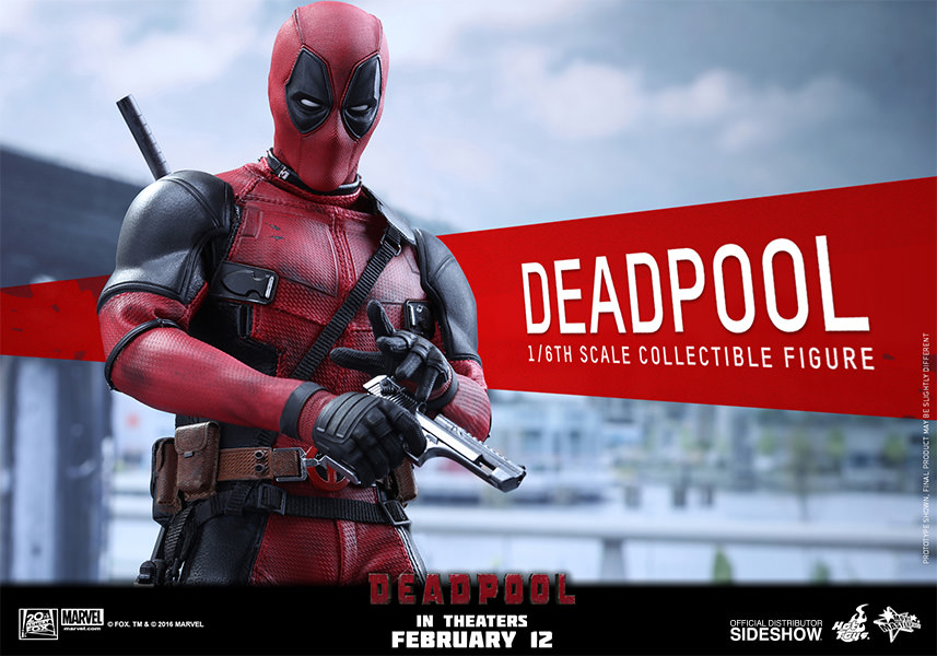 Deadpool Sixth Scale Figure by Hot Toys MMS347