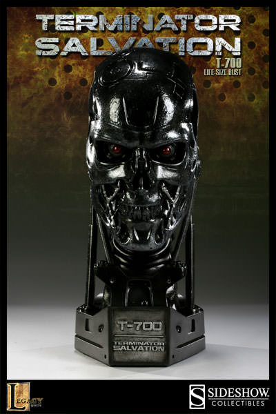 Terminator Salvation - T-700 1:1 Scale Life-Size Bust