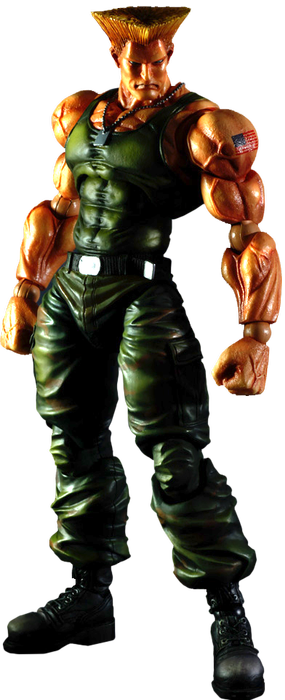 Street Fighter 4 - Guile Play Arts Figure